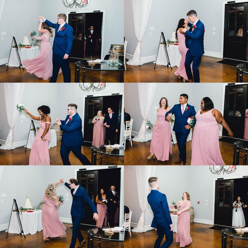 Navy and Blush Fall Wedding (Krum, Texas) | Becca Sue Photography - www.beccasuephotography.com
