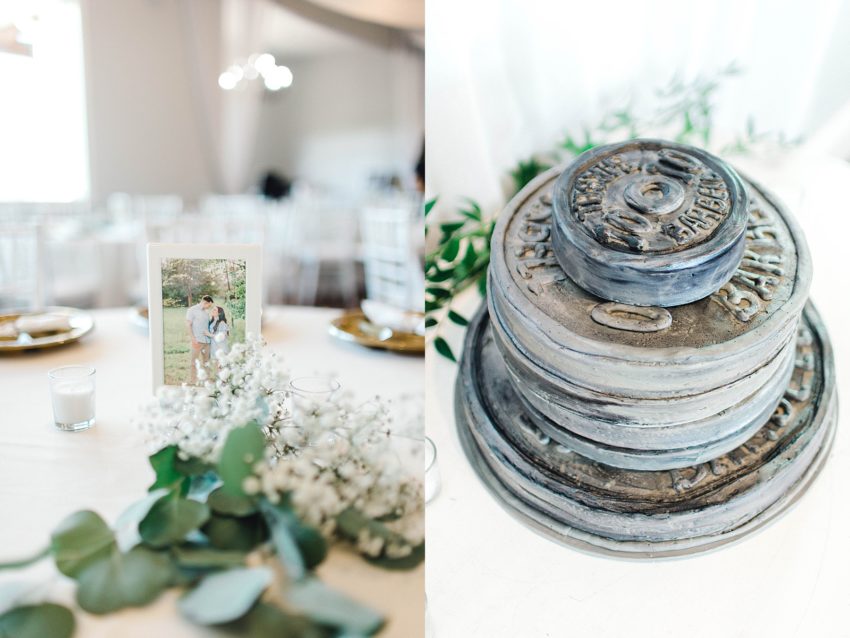 Navy and Blush Fall Wedding (Krum, Texas) | Becca Sue Photography - www.beccasuephotography.com