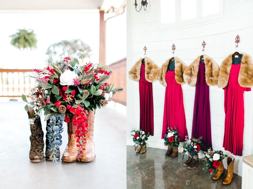 Christmas Winter Wedding (Emory, Texas) | Becca Sue Photography - www.beccasuephotography.com