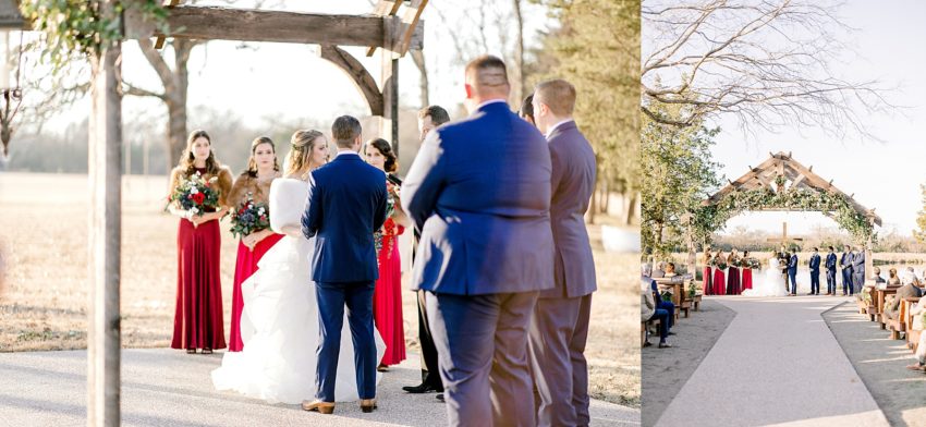 Christmas Winter Wedding (Emory, Texas) | Becca Sue Photography - www.beccasuephotography.com