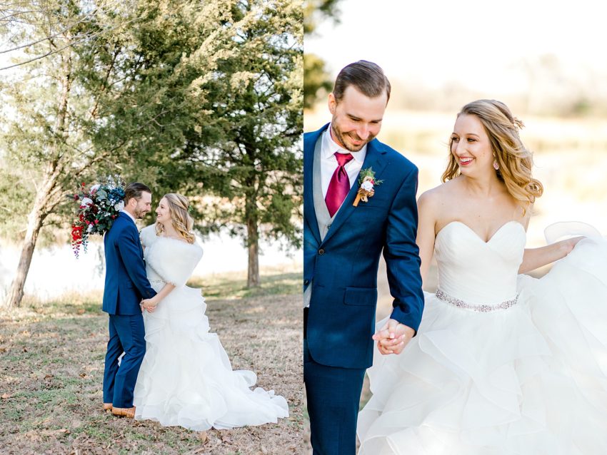Christmas Winter Wedding (Emory, Texas) | Becca Sue Photography - www.beccasuephotography.com