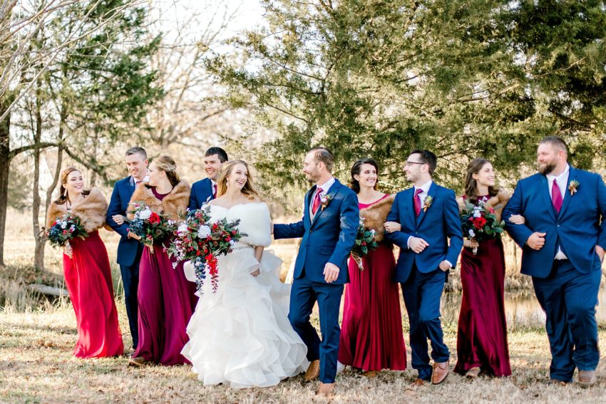 Christmas Winter Wedding (Emory, Texas) | Becca Sue Photography - www.beccasuephotography.com