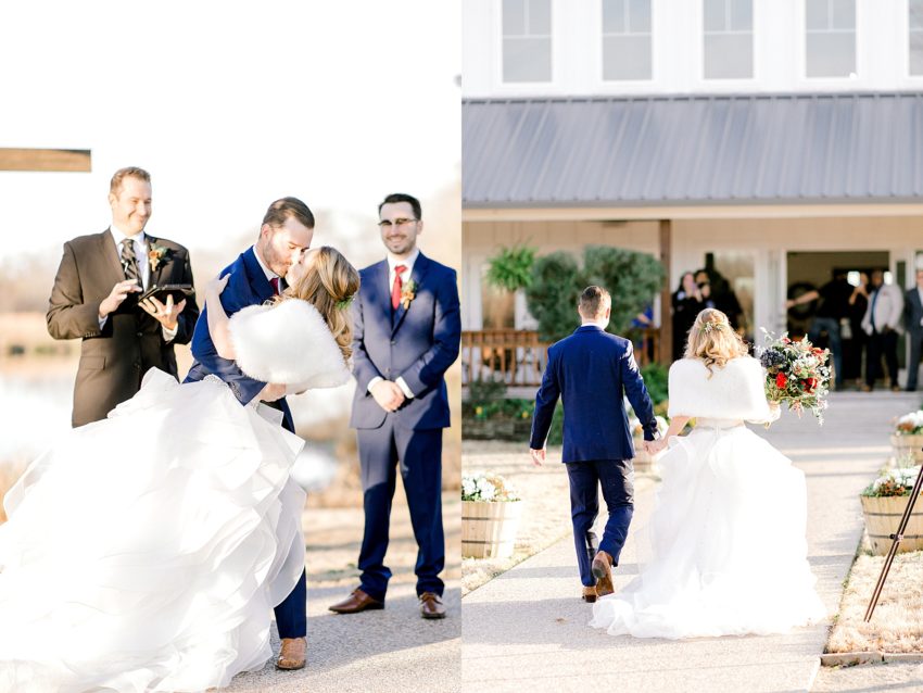 Christmas Winter Wedding (Emory, Texas) | Becca Sue Photography - www.beccasuephotography.com