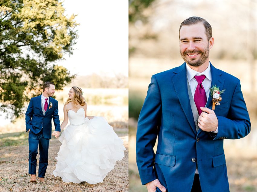 Christmas Winter Wedding (Emory, Texas) | Becca Sue Photography - www.beccasuephotography.com