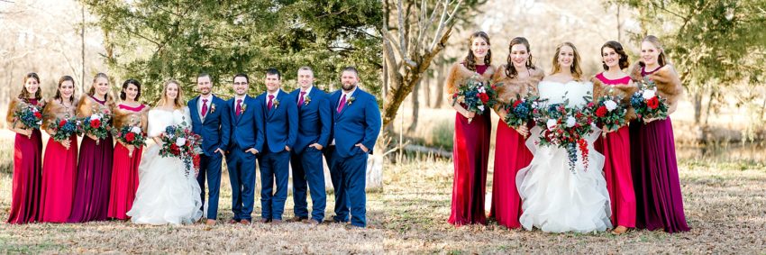 Christmas Winter Wedding (Emory, Texas) | Becca Sue Photography - www.beccasuephotography.com