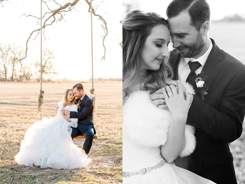 Christmas Winter Wedding (Emory, Texas) | Becca Sue Photography - www.beccasuephotography.com