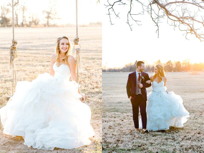 Christmas Winter Wedding (Emory, Texas) | Becca Sue Photography - www.beccasuephotography.com