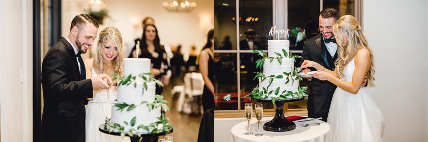 Black and Burgundy Winter Wedding (Grapevine, Texas) | Becca Sue Photography - www.beccasuephotography.com