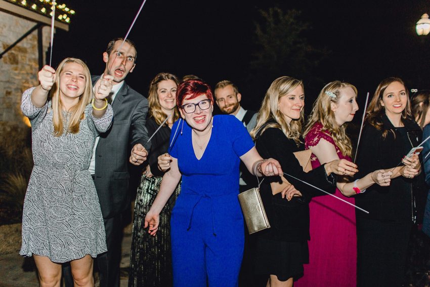 Black and Burgundy Winter Wedding (Grapevine, Texas) | Becca Sue Photography - www.beccasuephotography.com