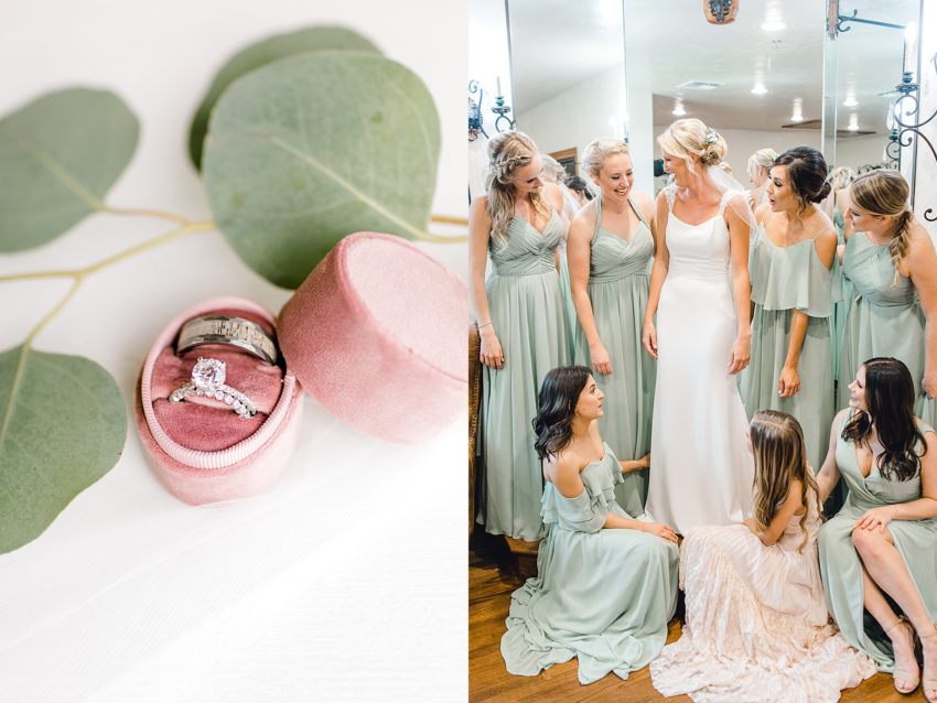 Sage and Blue Spring Wedding (Aubrey, Texas) | beccasuephotography.com