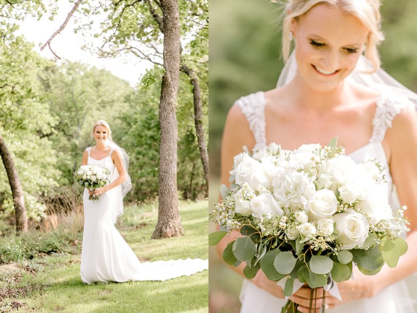 Sage and Blue Spring Wedding (Aubrey, Texas) | beccasuephotography.com
