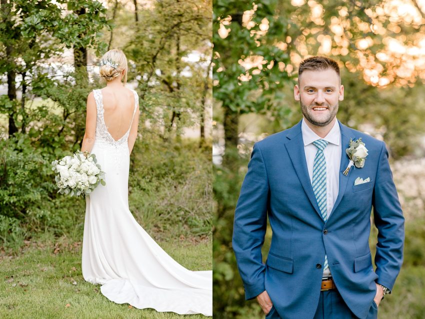 Sage and Blue Spring Wedding (Aubrey, Texas) | beccasuephotography.com