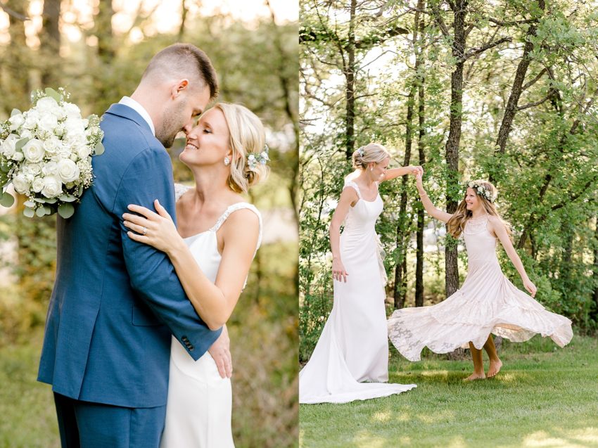 Sage and Blue Spring Wedding (Aubrey, Texas) | beccasuephotography.com