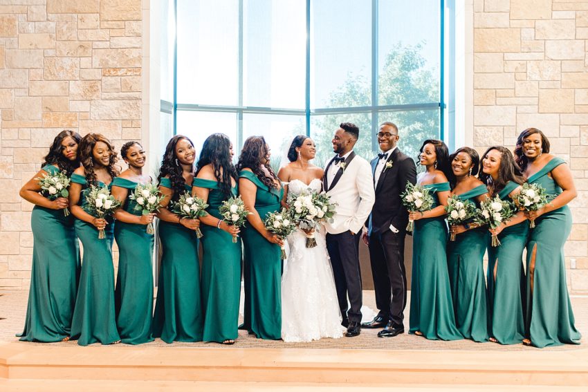 Emerald Green and Mustard Romantic Wedding (Dallas, Texas) | beccasuephotography
