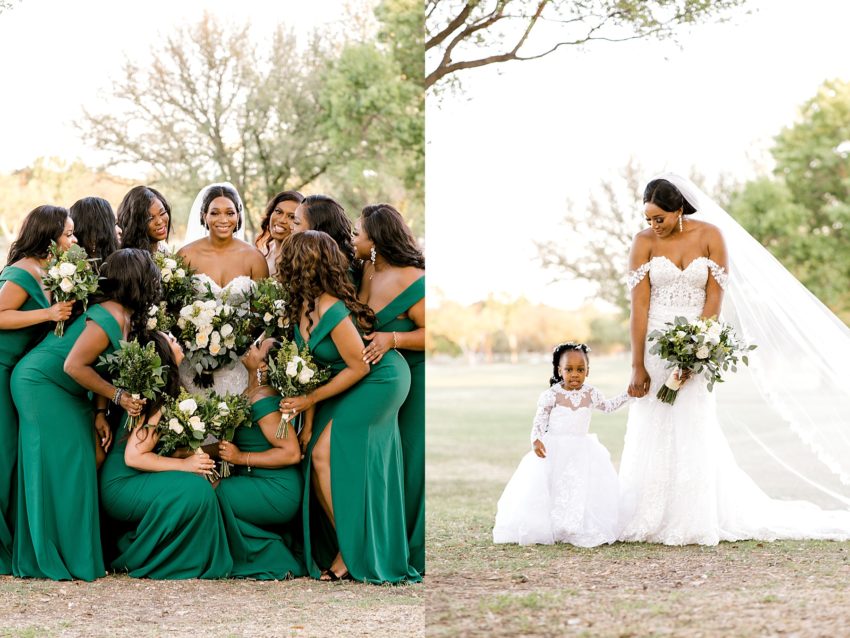Emerald Green and Mustard Romantic Wedding (Dallas, Texas) | beccasuephotography