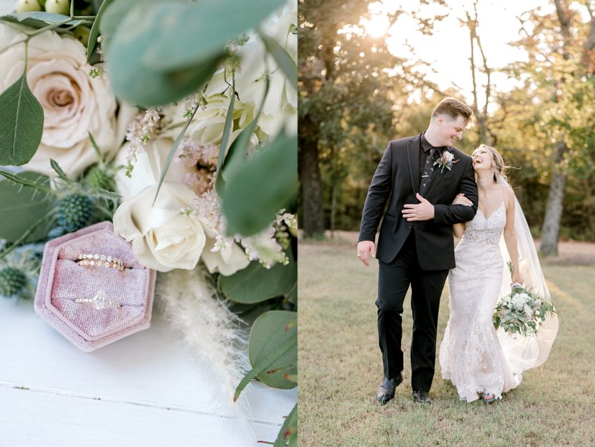 Romantic Mauve Fall Wedding - Bonham, Texas | read more at beccasuephotography.com
