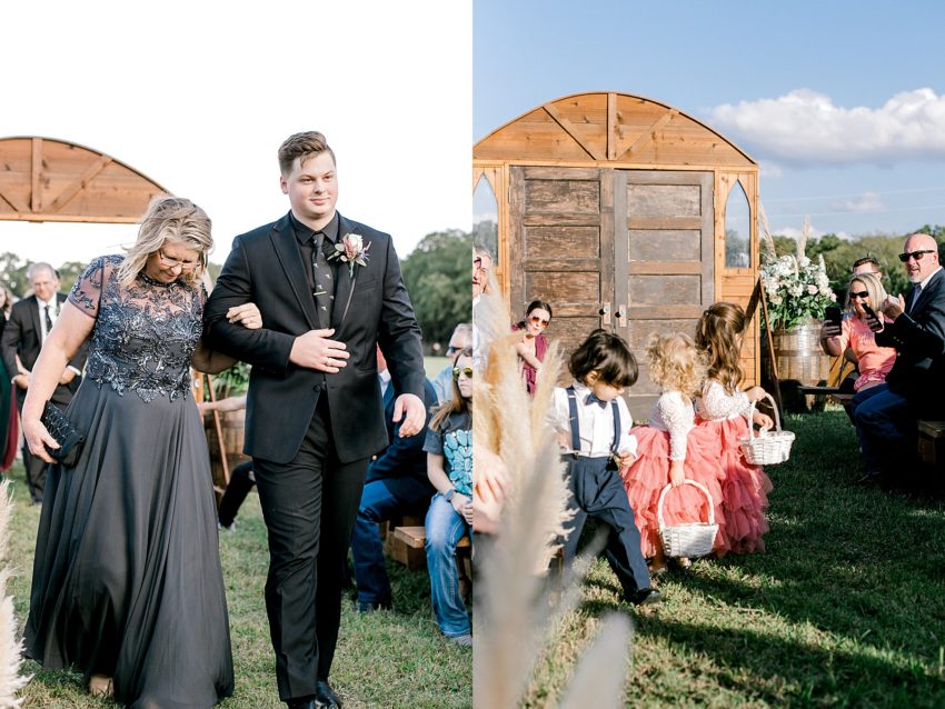 Romantic Mauve Fall Wedding - Bonham, Texas | read more at beccasuephotography.com