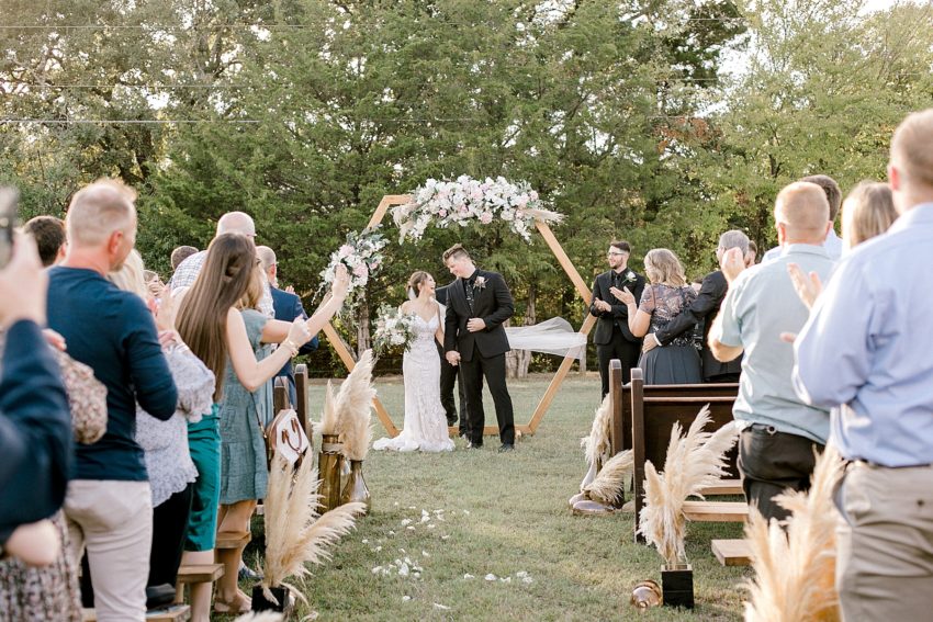 Romantic Mauve Fall Wedding - Bonham, Texas | read more at beccasuephotography.com