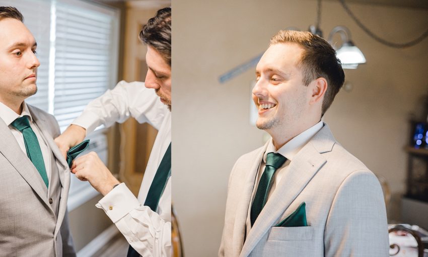 Green and Gray Winter Wedding (Waxahachie, Texas) | read more at beccasuephotography.com