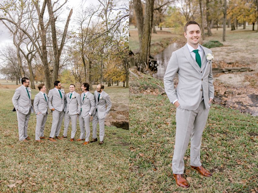 Green and Gray Winter Wedding (Waxahachie, Texas) | read more at beccasuephotography.com