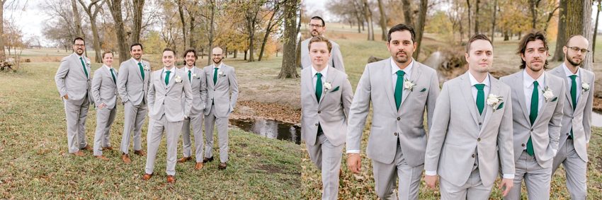 Green and Gray Winter Wedding (Waxahachie, Texas) | read more at beccasuephotography.com