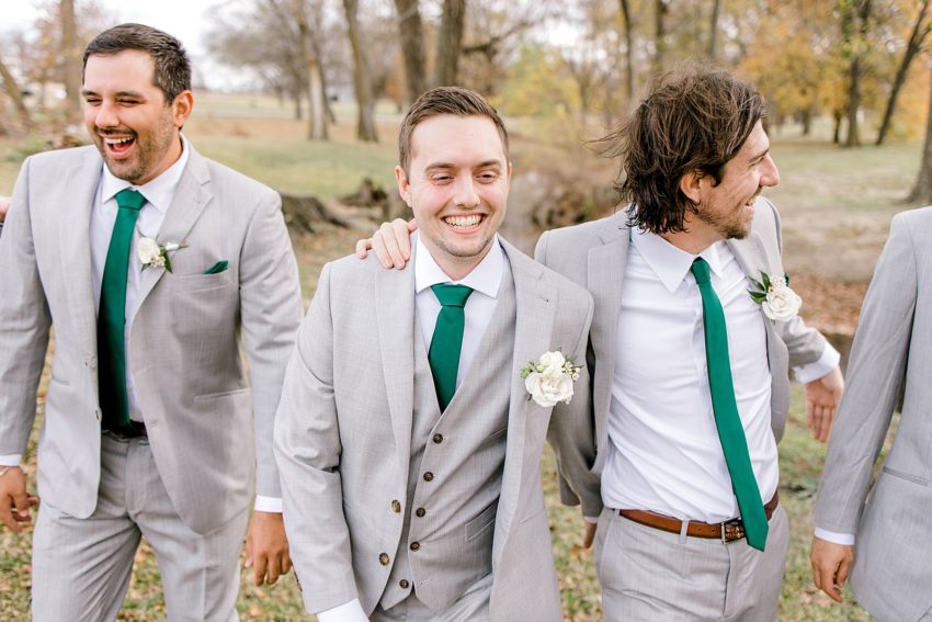 Green and Gray Winter Wedding (Waxahachie, Texas) | read more at beccasuephotography.com