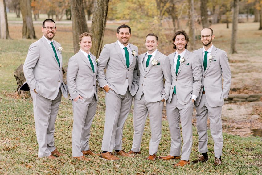 Green and Gray Winter Wedding (Waxahachie, Texas) | read more at beccasuephotography.com