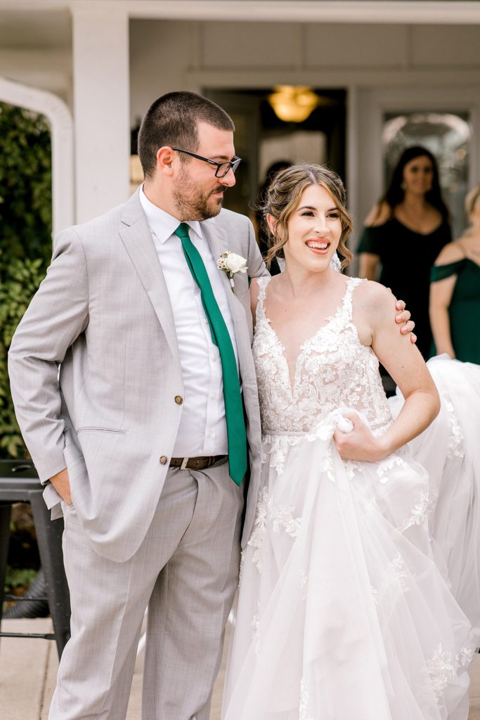 Green and Gray Winter Wedding (Waxahachie, Texas) | read more at beccasuephotography.com