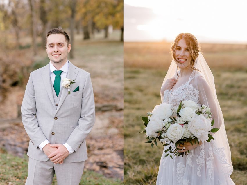 Green and Gray Winter Wedding (Waxahachie, Texas) | read more at beccasuephotography.com