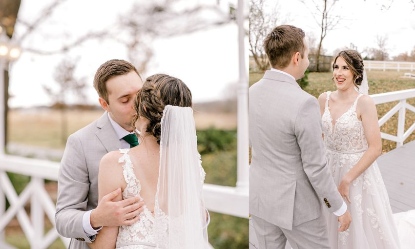 Green and Gray Winter Wedding (Waxahachie, Texas) | read more at beccasuephotography.com