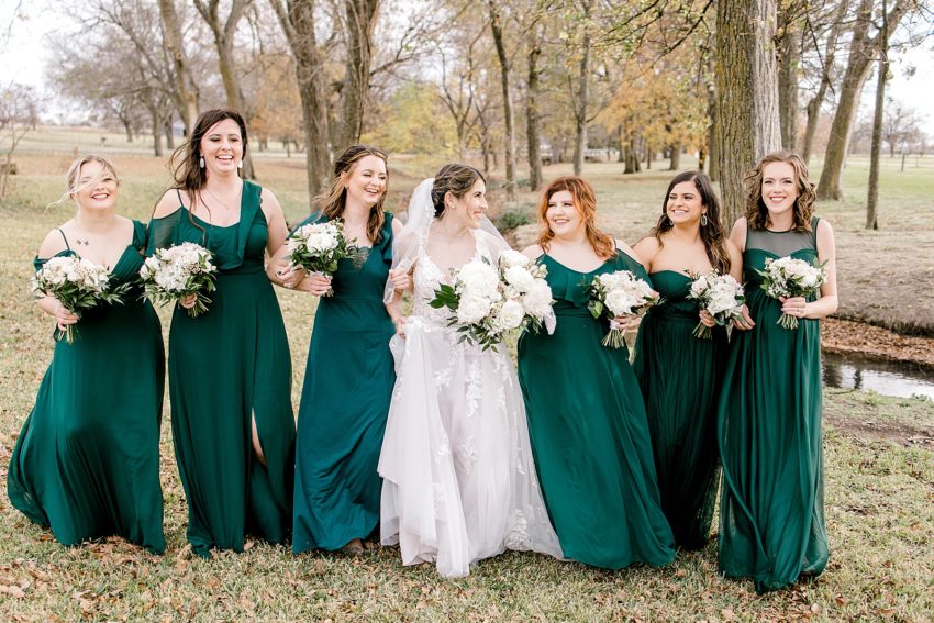 Green and Gray Winter Wedding (Waxahachie, Texas) | read more at beccasuephotography.com