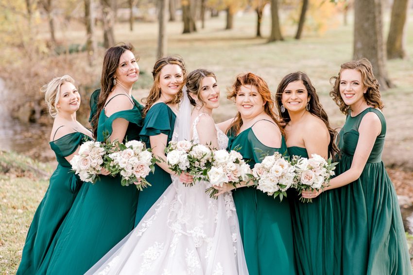 Green and Gray Winter Wedding (Waxahachie, Texas) | read more at beccasuephotography.com