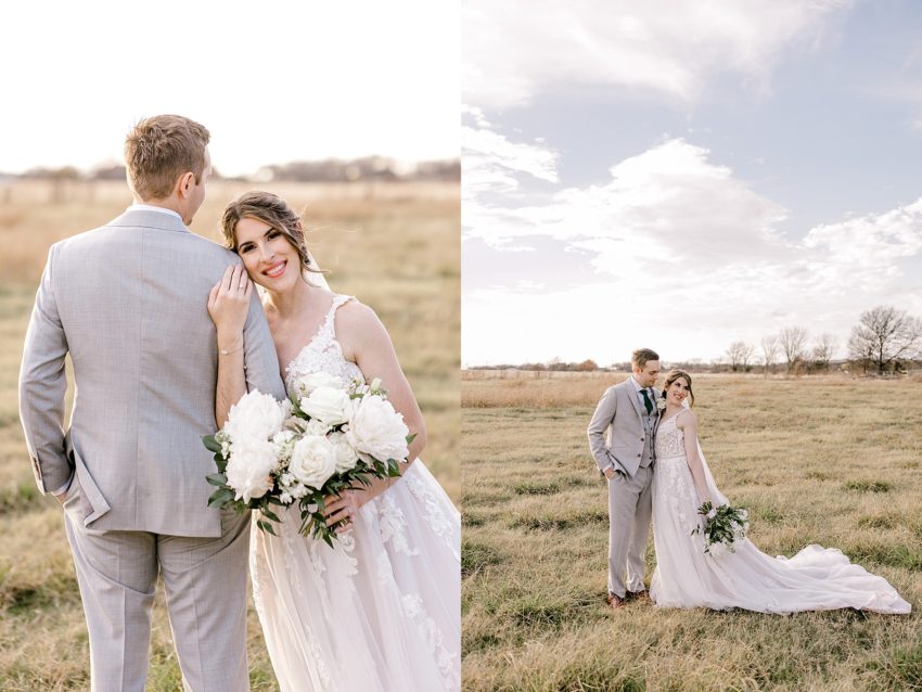 Green and Gray Winter Wedding (Waxahachie, Texas) | read more at beccasuephotography.com