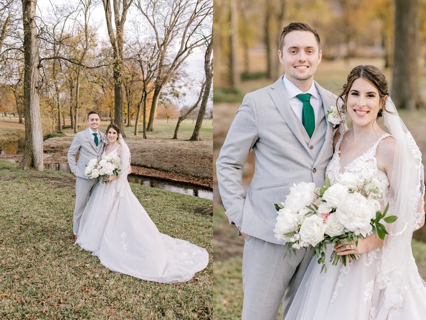 Green and Gray Winter Wedding (Waxahachie, Texas) | read more at beccasuephotography.com