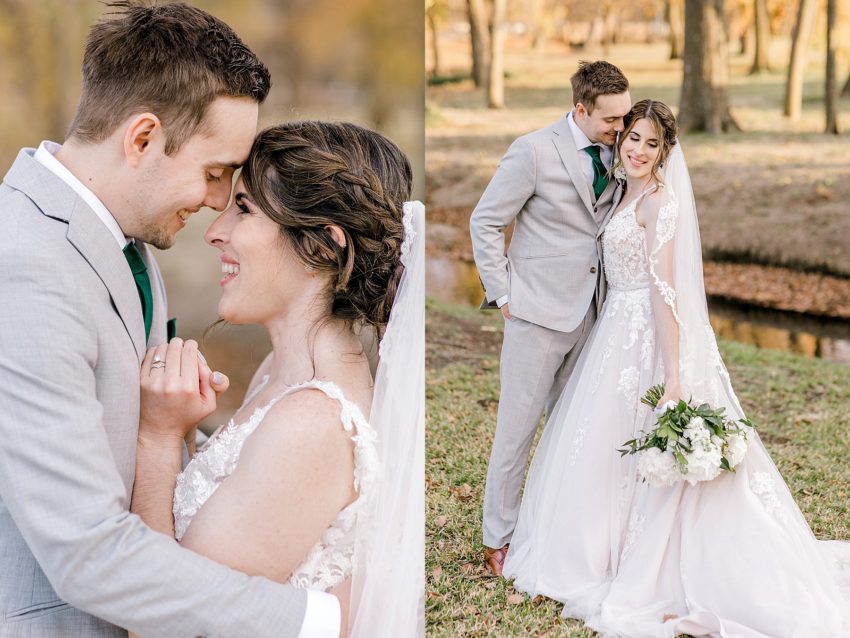 Green and Gray Winter Wedding (Waxahachie, Texas) | read more at beccasuephotography.com
