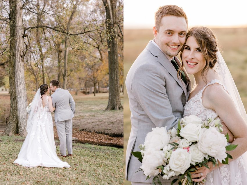 Green and Gray Winter Wedding (Waxahachie, Texas) | read more at beccasuephotography.com