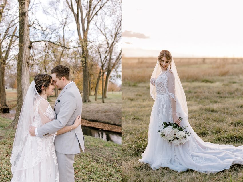 Green and Gray Winter Wedding (Waxahachie, Texas) | read more at beccasuephotography.com