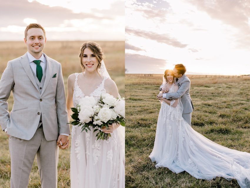 Green and Gray Winter Wedding (Waxahachie, Texas) | read more at beccasuephotography.com
