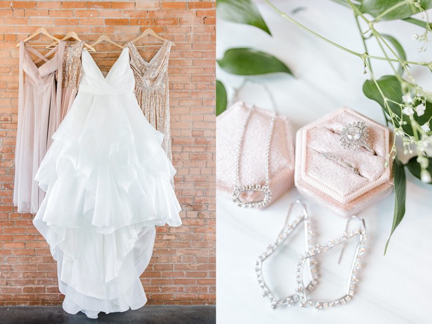 Blush and Gold Summer Wedding (Dallas, Texas) | Becca Sue Photography www.beccasuephotography.com