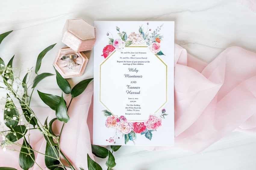 Blush and Gold Summer Wedding (Dallas, Texas) | Becca Sue Photography www.beccasuephotography.com
