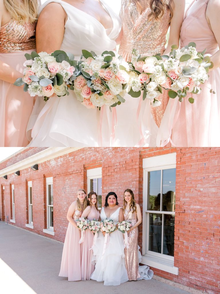 Blush and Gold Summer Wedding (Dallas, Texas) | Becca Sue Photography www.beccasuephotography.com