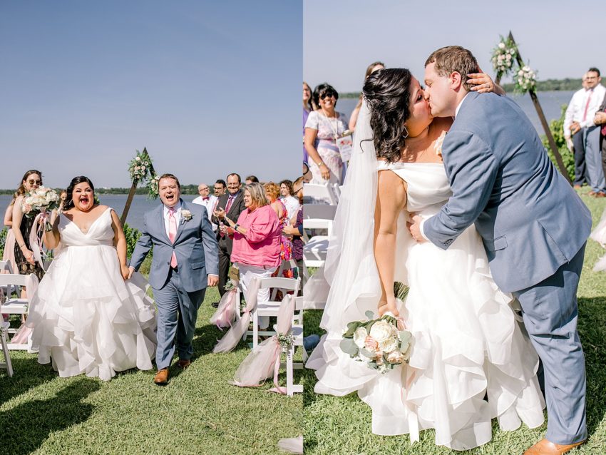 Blush and Gold Summer Wedding (Dallas, Texas) | Becca Sue Photography www.beccasuephotography.com
